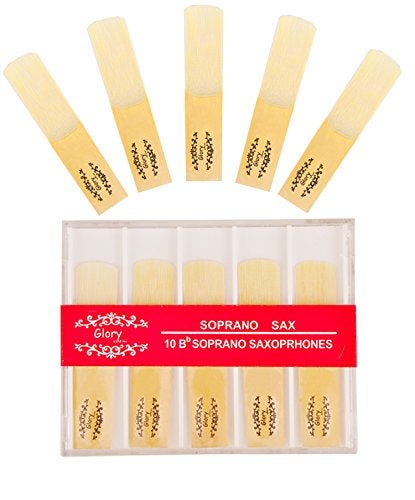 GLORY ESTD. 1962 Glory Soprano Saxophone Sax Reeds Size 2.5, Strength 2 1/2, Box of 10 - Image 1
