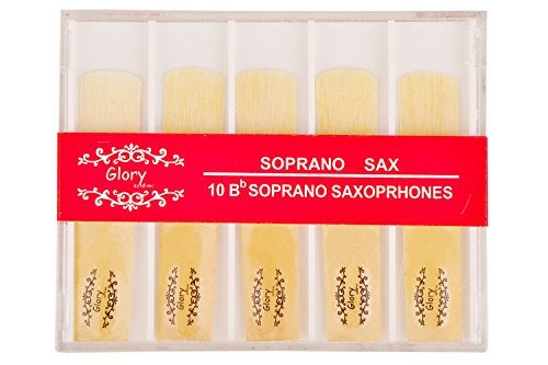 GLORY ESTD. 1962 Glory Soprano Saxophone Sax Reeds Size 2.5, Strength 2 1/2, Box of 10 - Image 2