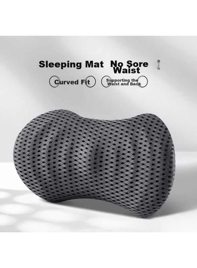 Mixiaoshu Lumbar Support, Office Back Cushion, Chair Back Pillow, Seat Cushion, Workstation Back Support, Long-sitting Aid, Waist Pad - Image 1
