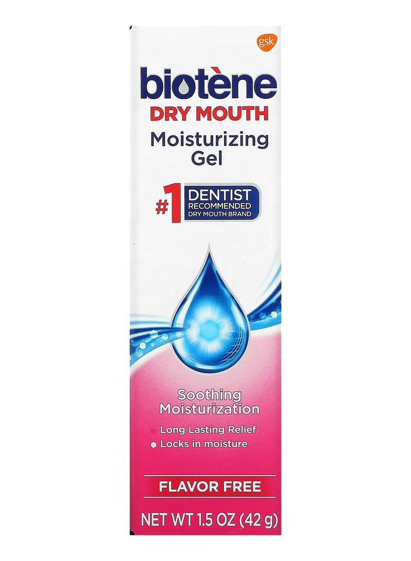 بيوتين Biotene Dental Products, جل مرطب للفم الجاف، خالي من النكهة، 1.5 أونصة (42 جم) - Image 1