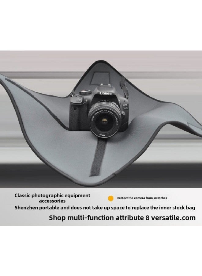 SLR Camera Folding Cloth Camera Lens Folding Cloth Photographic Camera Protective Cloth-Color:Large: 50*50cm - Image 1