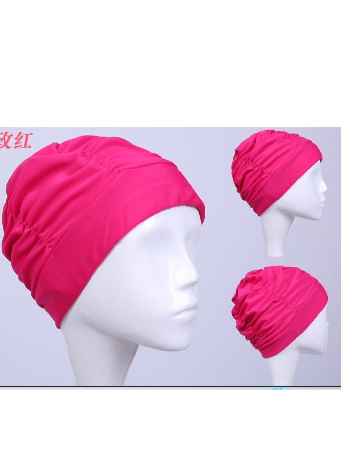 Whale's Bestie Swim Cap Women for Long Hair 3PCS, Comfortable Large Size Non-Slip Fashionable Silicone Swim Caps  - Image 5