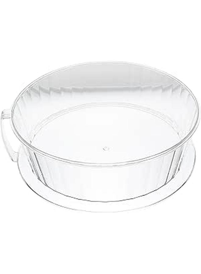 Portable Stackable Food Cover Kitchen Tent Microwave Safe Lids For Fruits Plates Serving Trays - Image 1