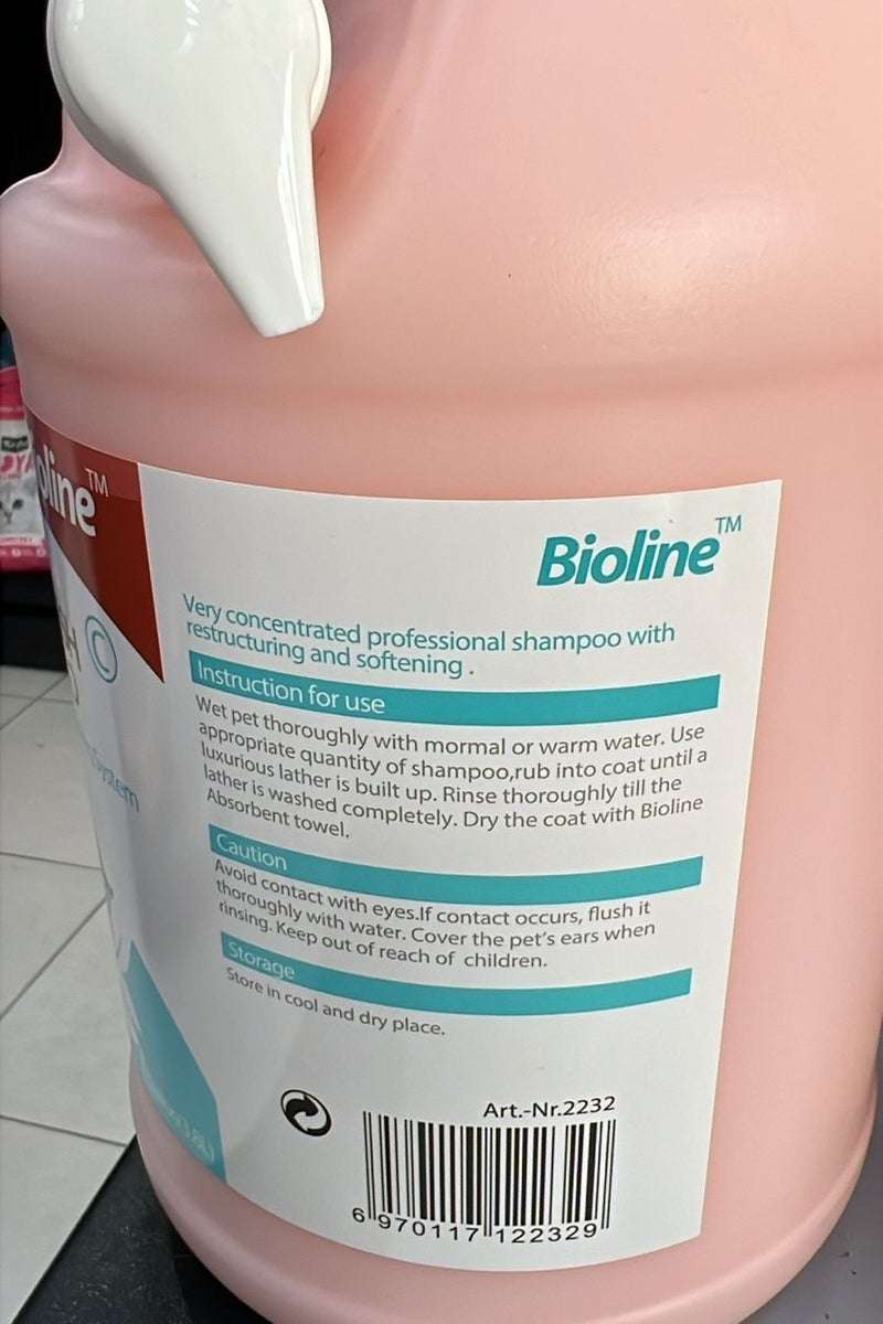 Bioline Bioline Cat & Dog Shampoo 3.8L[Volume - 3.8L] - Image 2