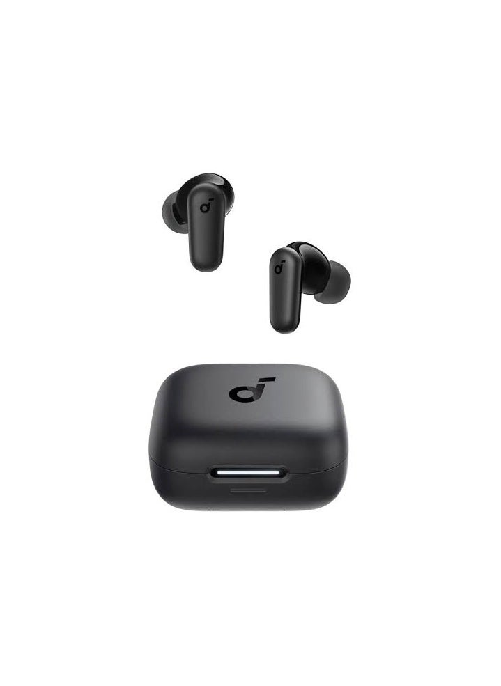 ماركة غير محددة - سماعات Soundcore R50i NC اللون أسود إلغاء الضوضاء النشط مقاومة للماء والغبار IP54 البطارية ما يصل إلى 45 ساعة من إجمالي وقت التشغيل - Image 1