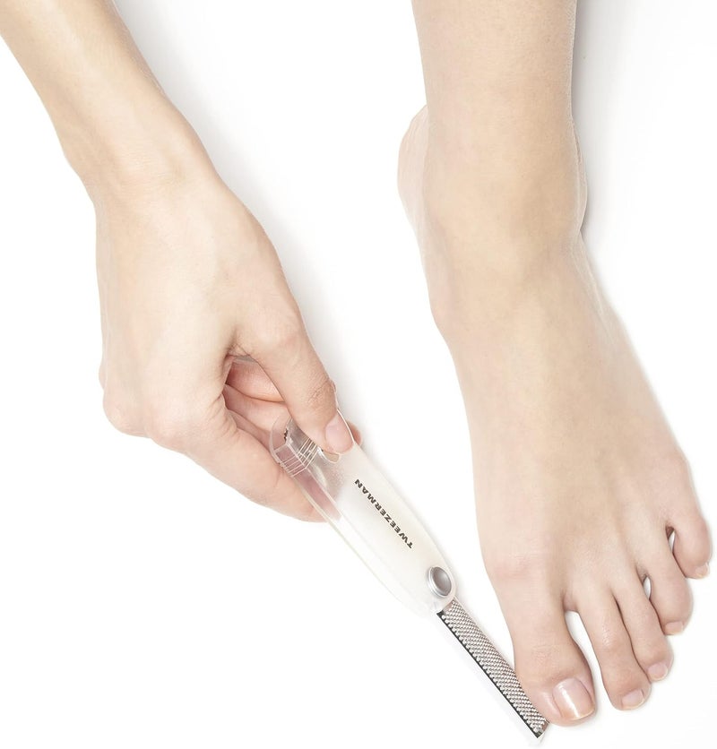 Tweezerman Safety Slide CallUS Shaver/Rasp - White - Image 5