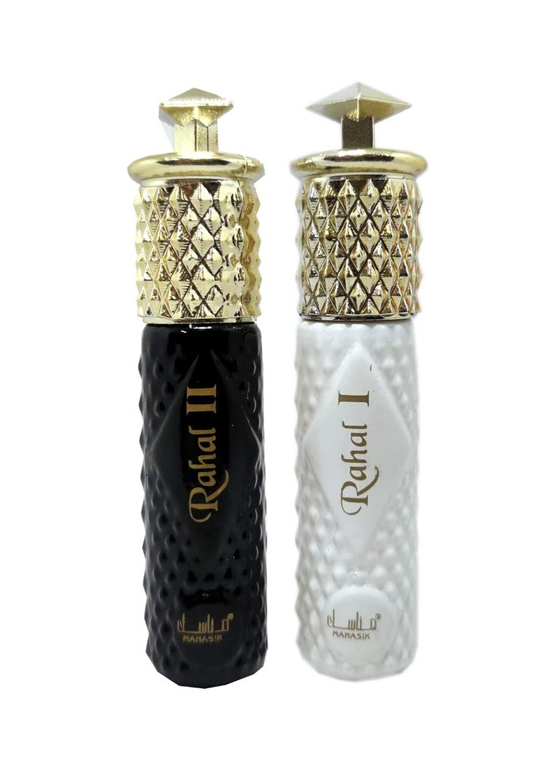 Manasik Rahal Perfume Combo Pack (Rahal I & Rahal II) - 6ml x 2 - Image 2