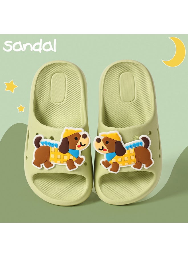 Children's Slippers For Boys, Summer Home Indoor Soft-soled Eco-friendly Cartoon Cute Girls' Bath Slippers For Students