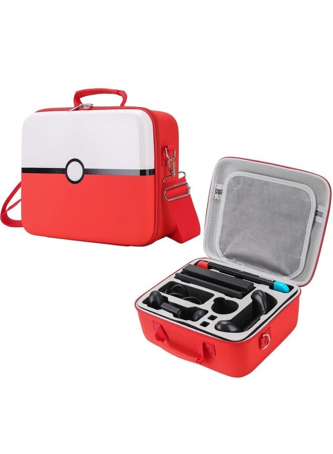 بوكيمون قزم الكرة المضيف حقيبة تخزين NS صندوق تخزين حقيبة الكتف للماء - Image 1