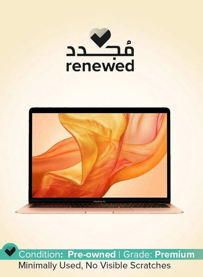 ابل  مجدد - ماك بوك إير بشاشة ريتينا مقاس 13.3 بوصة، مع معالج كور i5/ذاكرة RAM سعة 16 جيجابايت/قرص SSD سعة 512 جيجابايت/رسومات إنتل UHD 617 - Image 1