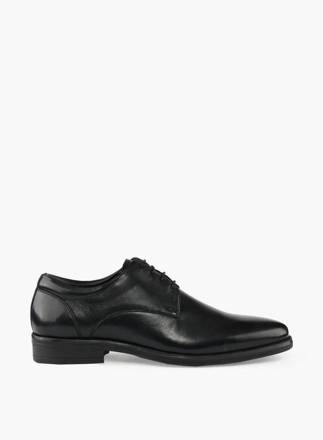LBL By Shoexpress Men Leather Lace-Up Derby Shoes