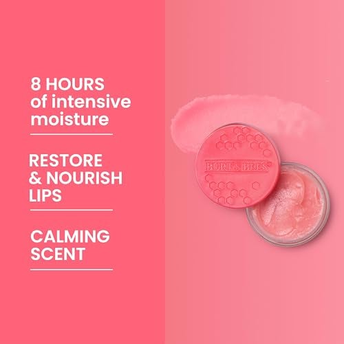 Burt's Bees Overnight Lip Sleeping Mask, 0.25 oz - Moisturizing, Hydrating, Exfoliating, Reduces Fine Lines, Ceramide Infused, Passionfruit Scent - Image 2