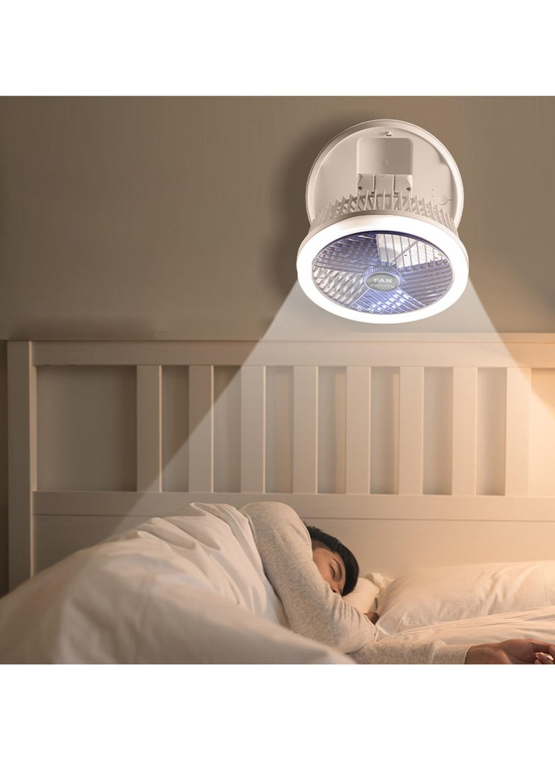 ASIV 4000mah Portable Fan, USB Charging Small Fan 4-Speed, Air Circulator And Foldable Silent Personal Fan  - Image 5