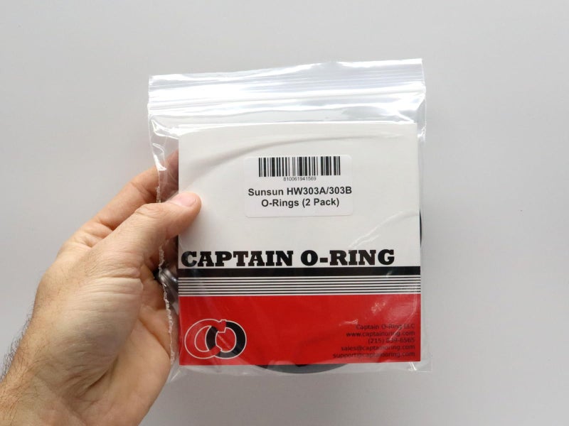 Captain O-Ring – Replacement Seal Oring for SunSun HW303A, HW303B Canister Filter (2 Pack) - Image 5