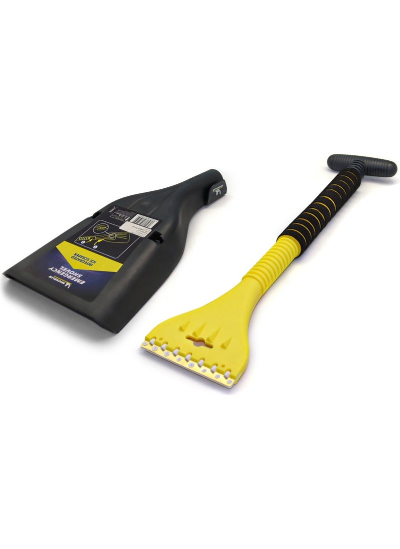 Michelin MC6986 3-in-1 Ice Scraper, Snow Shovel, Wiper Cleaner  - Image 3