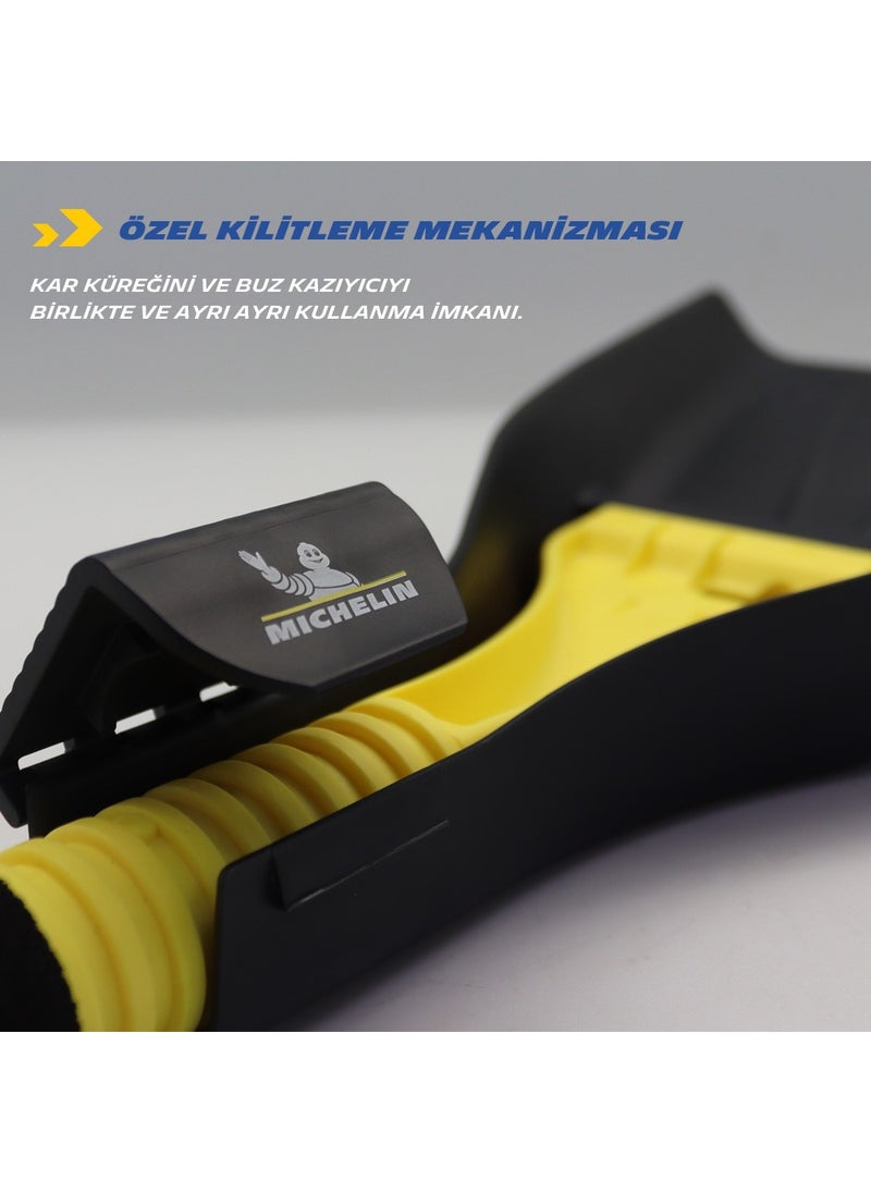 Michelin MC6986 3-in-1 Ice Scraper, Snow Shovel, Wiper Cleaner  - Image 5