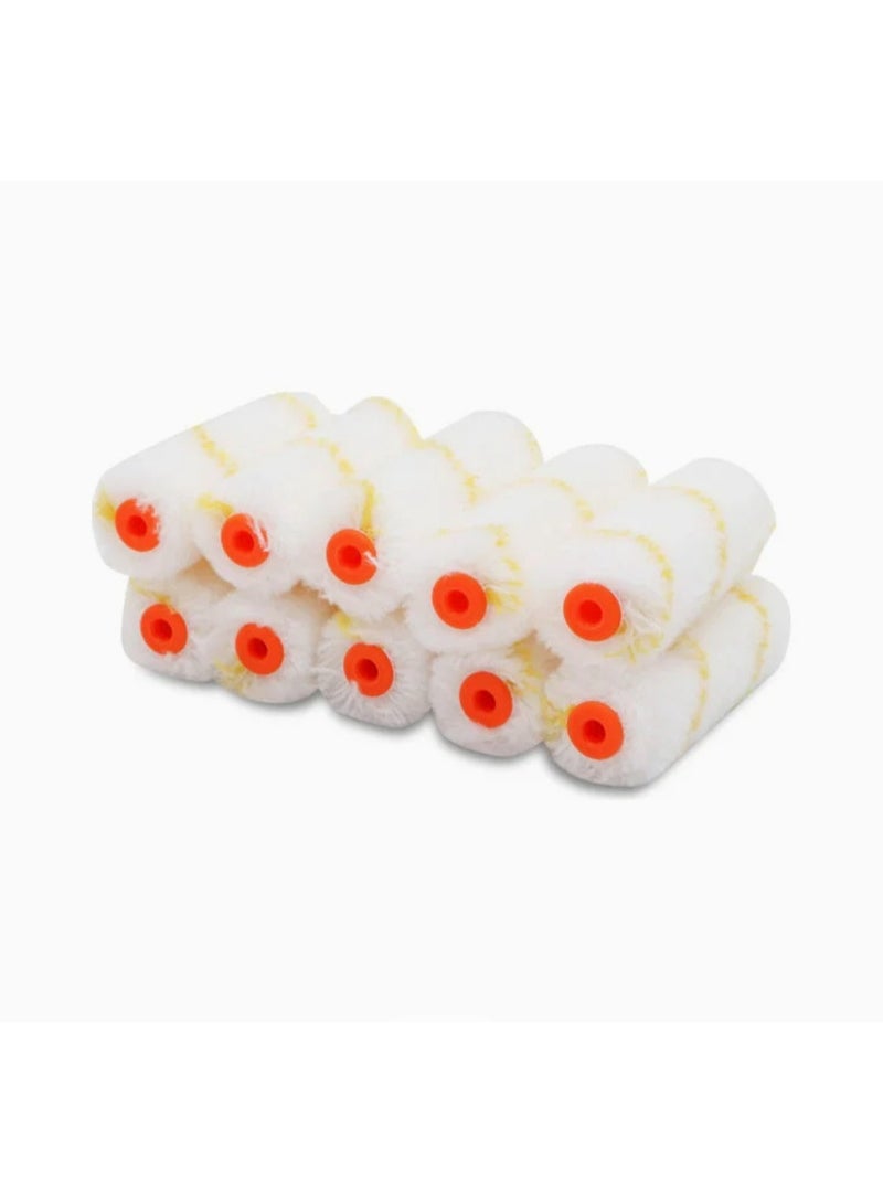 تاور طقم أغطية رول دهان أكريليك من تاور، 10 قطع - 100 مم (4 بوصة) - للدهانات المطفية واللمعة الخفيفة - Image 2