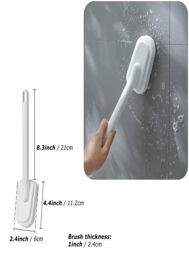 lightstar Long Handle Brush Eraser Magic Sponge DIY Cleaning Sponge for Dishwashing Kitchen Toilet Bathroom Wash Cleaning Tool Accessory (Long Handle Brush Magic Sponge) - Image 5