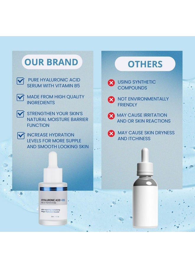 VENAMINE Pure Hyaluronic Acid With Vitamin B5 Serum For Face Antiaging Anti Wrinkle Korean Skin Care Hyaluronic Acid Serum For Face Skin Repairing Revitalizing Booster Face Serum 30Ml 1 Oz  - Image 3