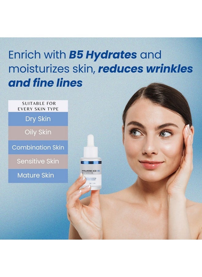 VENAMINE Pure Hyaluronic Acid With Vitamin B5 Serum For Face Antiaging Anti Wrinkle Korean Skin Care Hyaluronic Acid Serum For Face Skin Repairing Revitalizing Booster Face Serum 30Ml 1 Oz  - Image 5