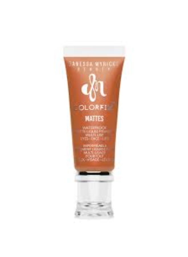 Danessa Myricks Beauty Colorfix Mattes Waterproof Matte Liquid Pigment Carrot Cake 10ml - Image 3
