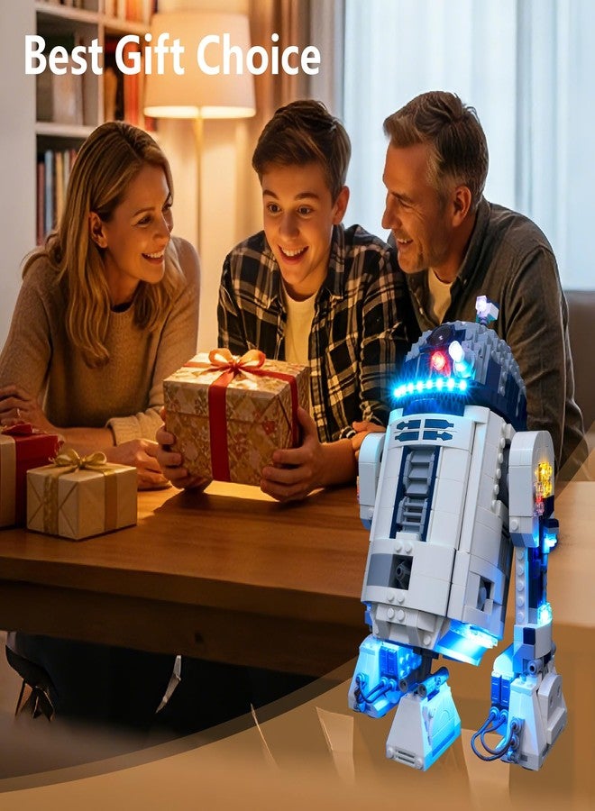 flashebrick Lighting Compatible with Lego 75379 R2-D2 - NOT Included The Model Set - Image 5