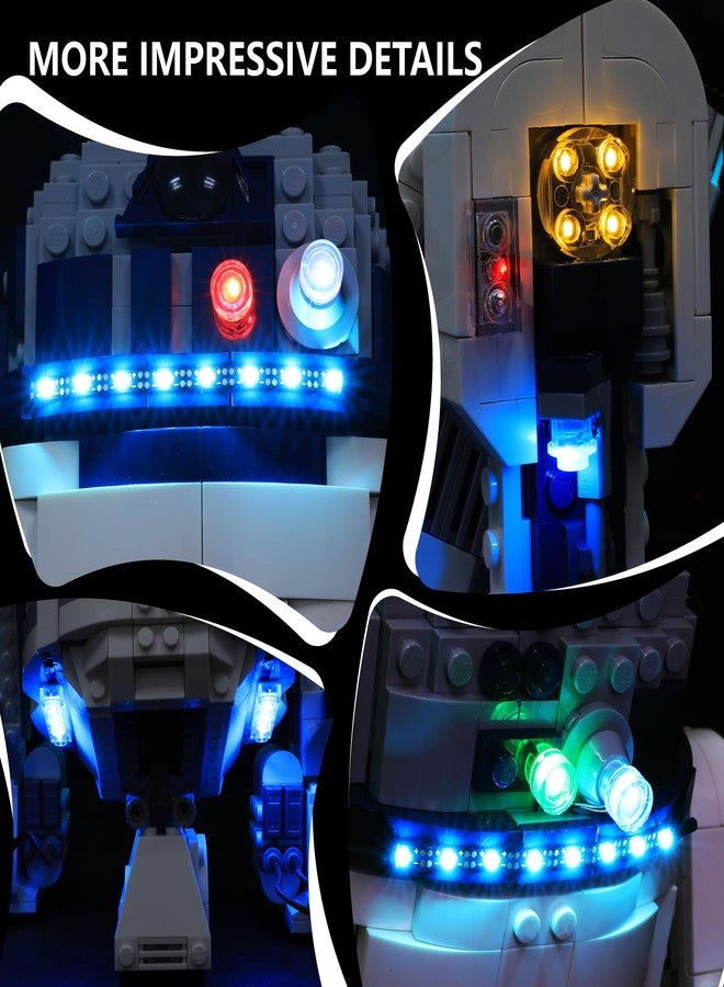flashebrick Lighting Compatible with Lego 75379 R2-D2 - NOT Included The Model Set - Image 3