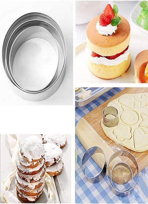 elyassin Cookie cookie cookie cookie & sugar dough cutter set 3 piece - assorted shapes