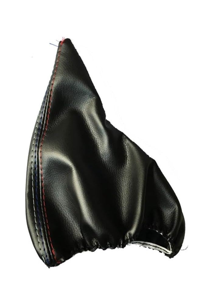 Wivplex Black Leather Gear Shift Boot for BMW 3 Series - Image 3