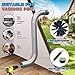 Sealegend 15Piece Dryer Vent Cleaner Kit Omnidirectional Dryer Cleaning Kit Include 30 Feet Dryer Vent Brush Black Dryer Lint Vacuum AttachmentDryer Lint Trap Brush Vacuum Dryer Adapters - Image 4