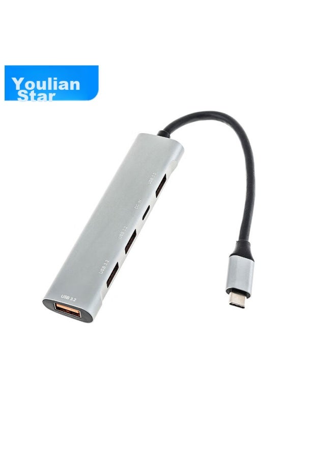 Union Star Youlianxing Type-c3.2 To Usb Hub, 10gbps Expansion Dock, Usb-c3.2gen2 High-speed 4-port Expansion Hub, Adapter For Laptops And Tablets - Image 5