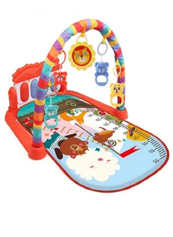 Baby Toy - Glow Mat Musical And Luminous PlayMat For Babies (Orange) - Image 1