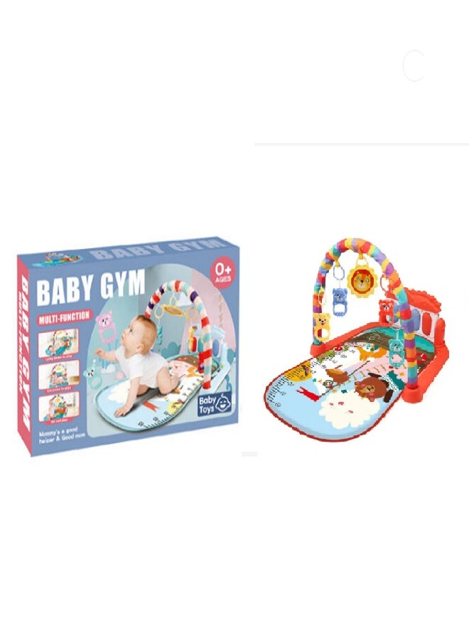 Baby Toy - Glow Mat Musical And Luminous PlayMat For Babies (Orange) - Image 1