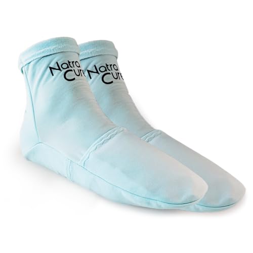 NatraCure Cold Therapy Socks Reusable Foot Ice Pack Cooling Socks for Hot Feet Cold Feet Session for Chemo Socks Neuropathy Pain Socks CRPS Relief Ice Pack for Feet Size SmallMedium