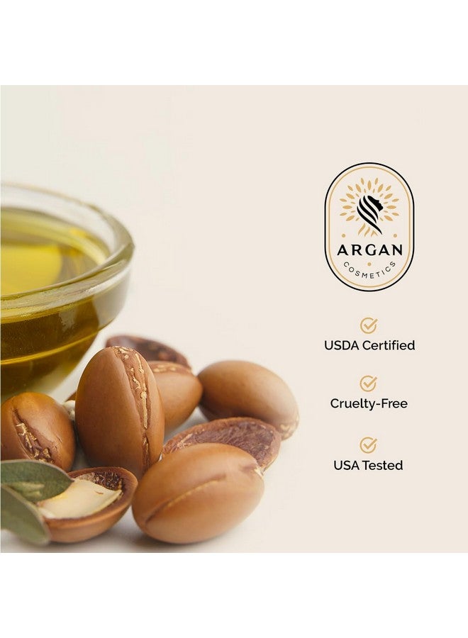 Argan Cosmetics Argan Cosmetics 100% Pure Organic Moroccan Argan Oil for Hair, Skin, Nails, Cuticles, Face & Beards - Cold Pressed, Unscented - Filtered Through Cotton & Charcoal - All Natural Moisturizer - 2 Fl Oz - Image 5