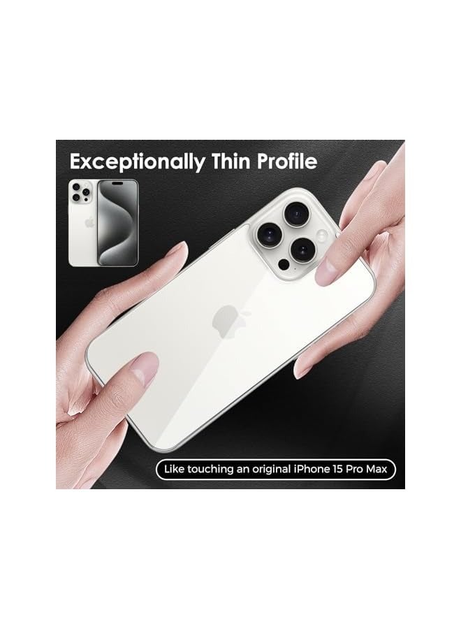 PROMASS [2 Pack] Back Screen Protectors for iPhone 15 Pro Max, Bubble-Free & Scratch-Resistant Tempered Glass Back Film (6.7 inch) - Image 4