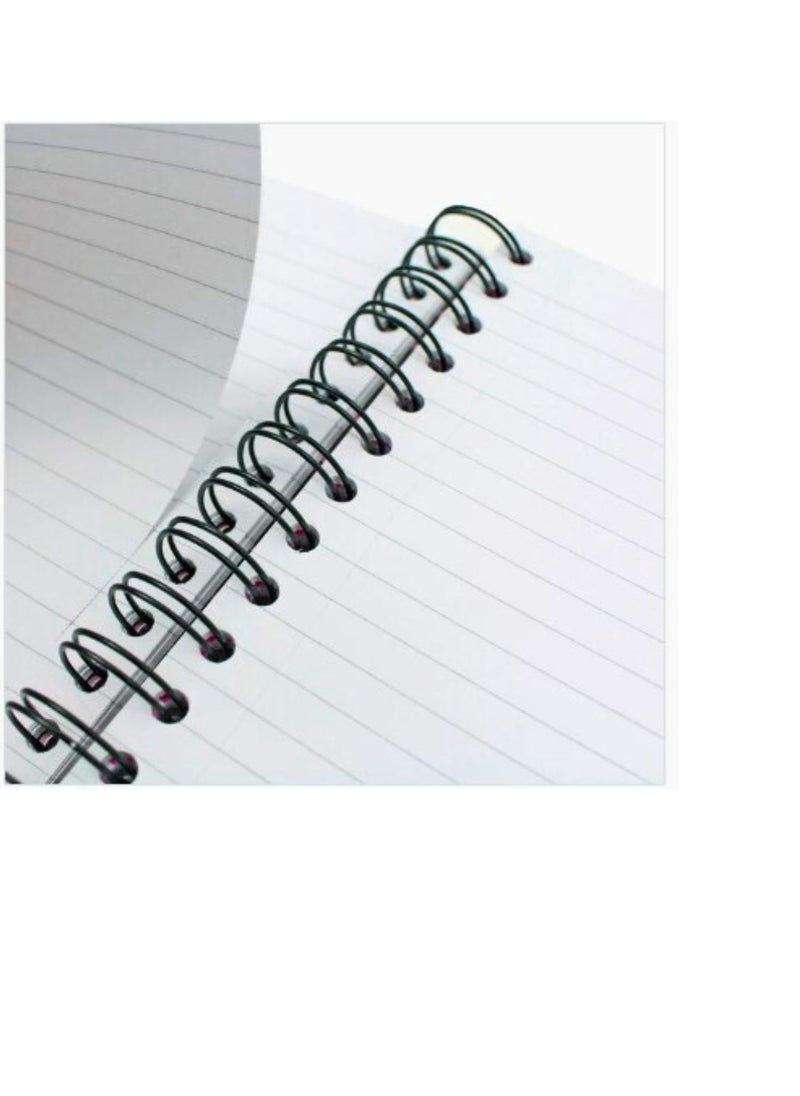 SUPER DEAL 100 Sheets 80 gsm A4 8mm Ruled Project Book Assorted Color  - Image 3