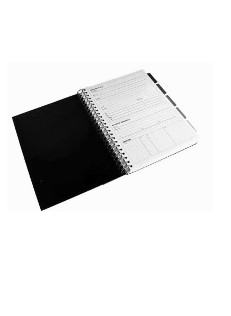 SUPER DEAL 100 Sheets 80 gsm A4 8mm Ruled Project Book Assorted Color  - Image 4