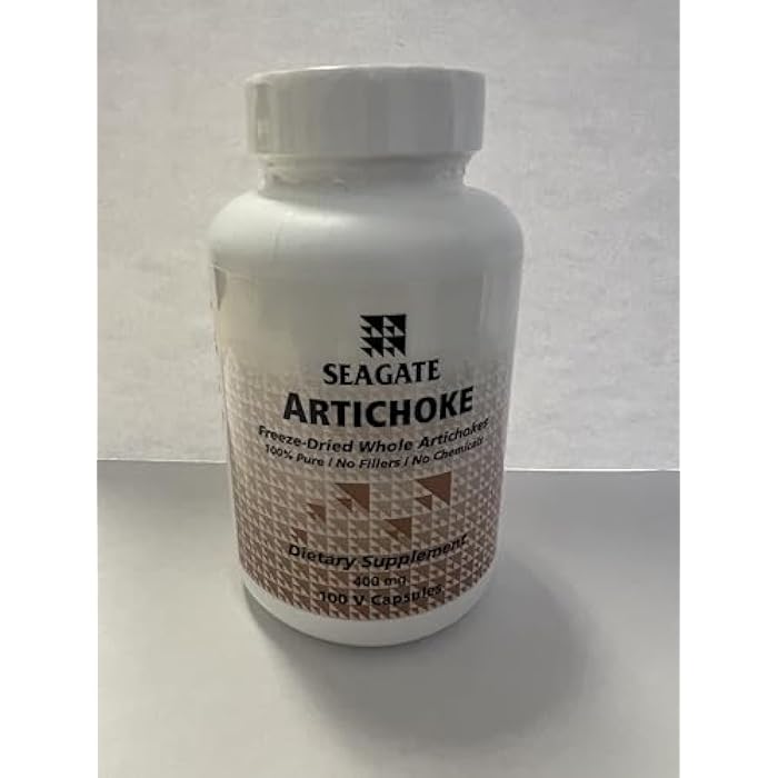 Seagate Products Artichoke 400 mg 100 Capsules - Image 5