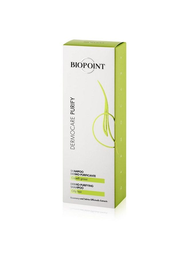 Clarifying Shampoo For Build Up Oily Hair Delicate Cleansing Shampoo Build Up Remover Hair Purifying Shampoo Greasy Scalp Cleansing & Sebum Normalizing Shampoo Dermocare Purify