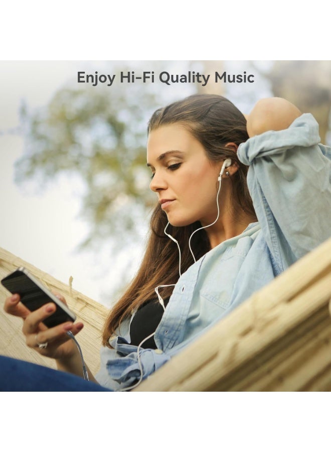 igeekwell USB C to Aux Audio Dongle Cable Cord(Pack of 2), Type C to 3.5mm Female Headphone Jack Adapter for iPhone 16 Pro Max/16 Pro, 15 Pro Max/15 Pro/15 Plus, Galaxy S23/S22/S21 Ultra, Pixel, iPad Pro, Mac，(14.5CM,2PACK) - Image 4