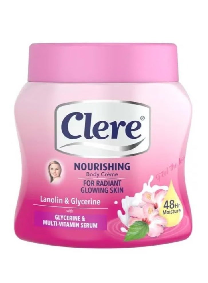 كلير Nourishing Body Creme Lanolin And Glycerine 500 ml