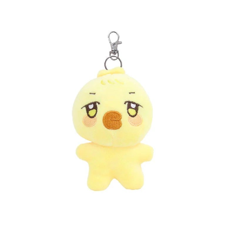 Y&D 12 cm Kpop ATEEZ Aniteez Plush Stuffed Animal Toys – Cute Kawaii Cartoon Stuffed Doll with Keychain for Fans - Image 1