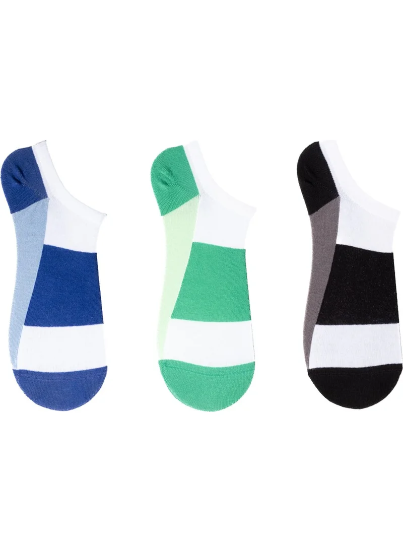 The Socks Company 3 Pairs of Men's Booties Socks