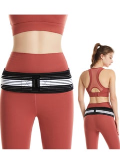 Sacroiliac SI Joint Hip Belt - Lower Back Support Brace for Men and Women - Pelvic Support Belt - Trochanter Belt - Sciatica Pelvis Lumbar Hip Pain Relief