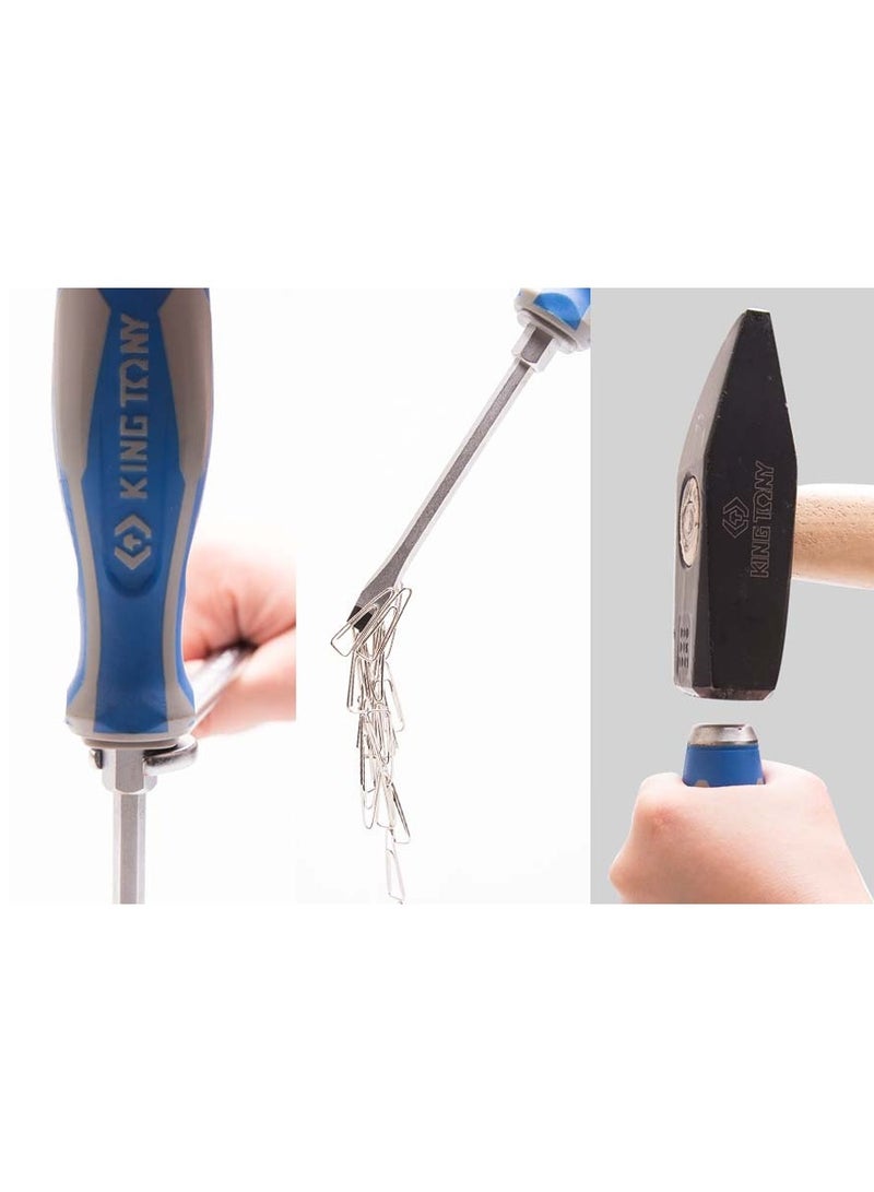 King Tony 8×150 mm Flat Screwdriver – Model 14620806 Professional Hand Tool - Image 2