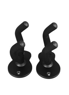 Thoraya 2PCS Guitar Wall Mount Hanger Metal Multifunctional Guitar Hangers Hook with 5 Picks for Ukulele  - Image 4