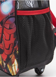 MARVEL Avengers Print Trolley Backpack with Retractable Handle - 34x25x12 cm  - Image 4