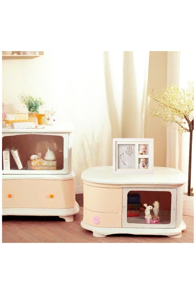 Baby Hand And Footprint Kit 28×23cm,Baby Photo Album,Baby Casting Kit With Clay,Newborn Baby Gifts,New Mum Gifts,Baby Shower Gifts,Baby Essentials For Newborn Memorial,Paw Print Kit For Dogs - Image 3