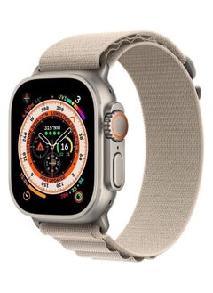 NIBEMINENT 3Pack for Apple Watch Band 49mm 45mm 44mm 42mm Alpine Loop Band, Trail Ocean Compatible with Ultra/8/7/SE/6/5/4/3/2/1 Yellow/Beige/Dark Grey  - Image 2
